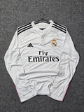 REAL MADRID 2014/15 RETRO HOME JERSEY FULL SLEEVES