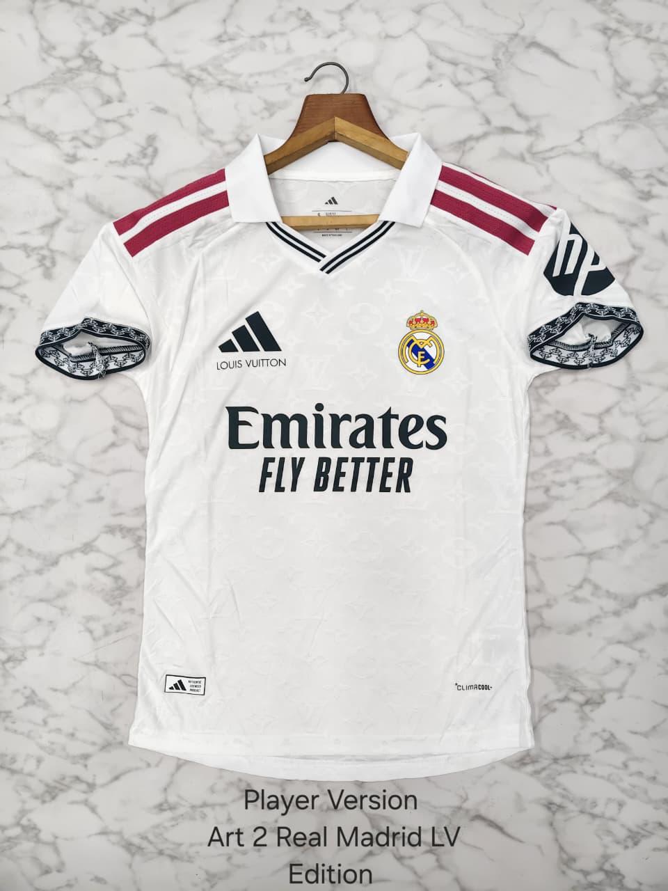 REAL MADRID x LV  SPECIAL EDITION PLAYER VERSION JERSEY