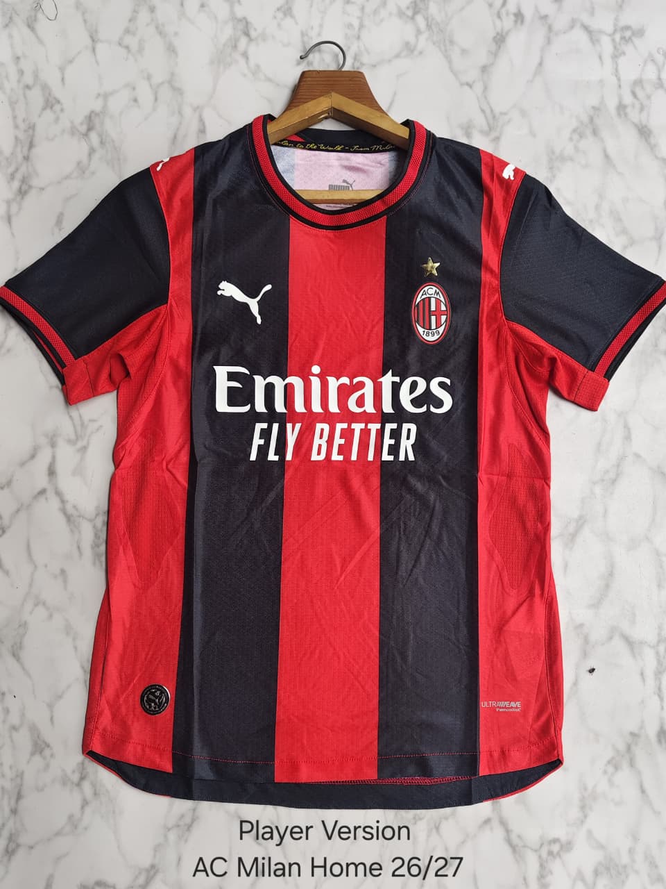 AC MILAN 26/27 HOME PLAYER VERSION JERSEY