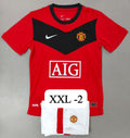 MANCHESTER UNITED 2006/07 RETRO MASTER VERSION JERSEY SET