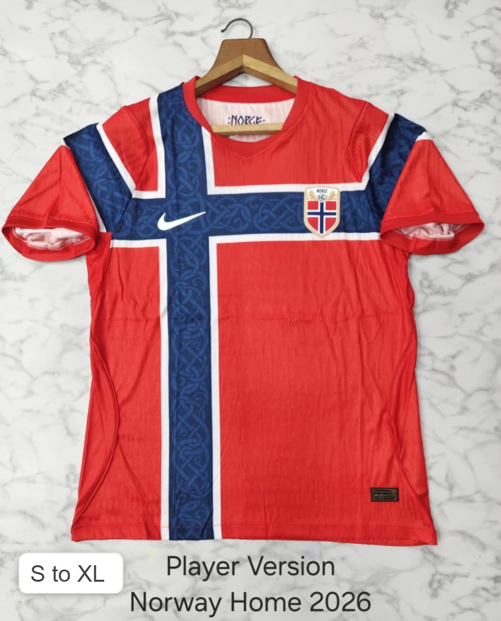 NORWAY HOME FIFA WC 2026 PLAYER VERSION JERSEY