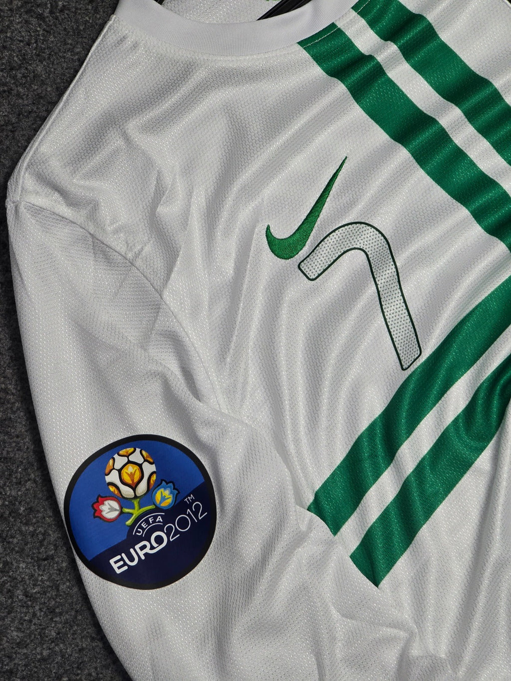 PORTUGAL EURO 2012 RETRO AWAY JERSEY FULL SLEEVES