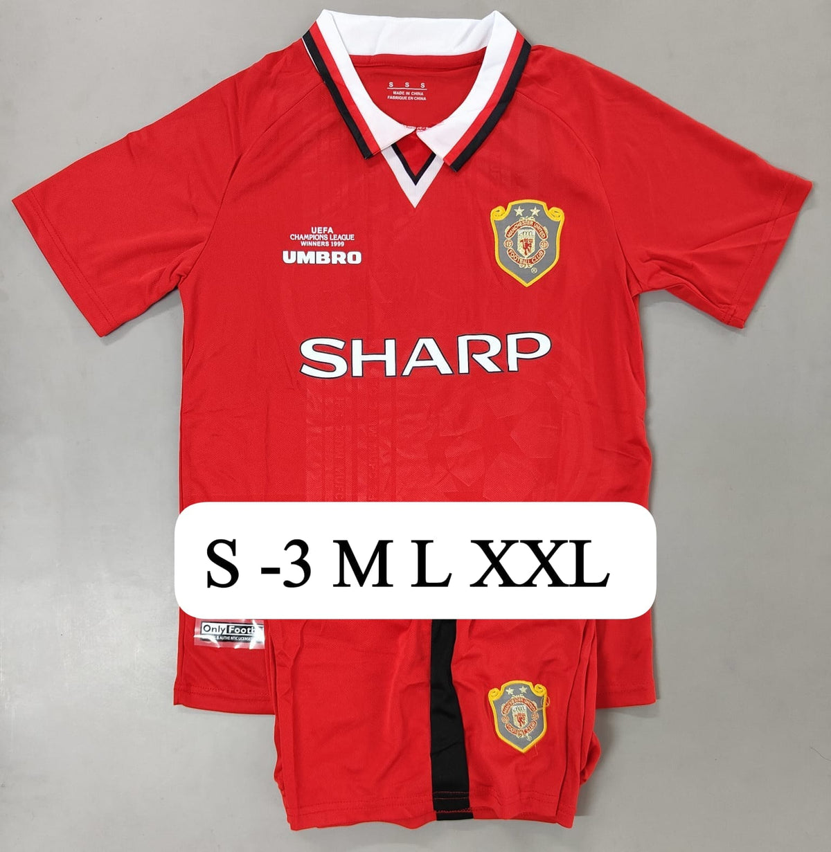 MANCHESTER UNITED RETRO MASTER VERSION JERSEY