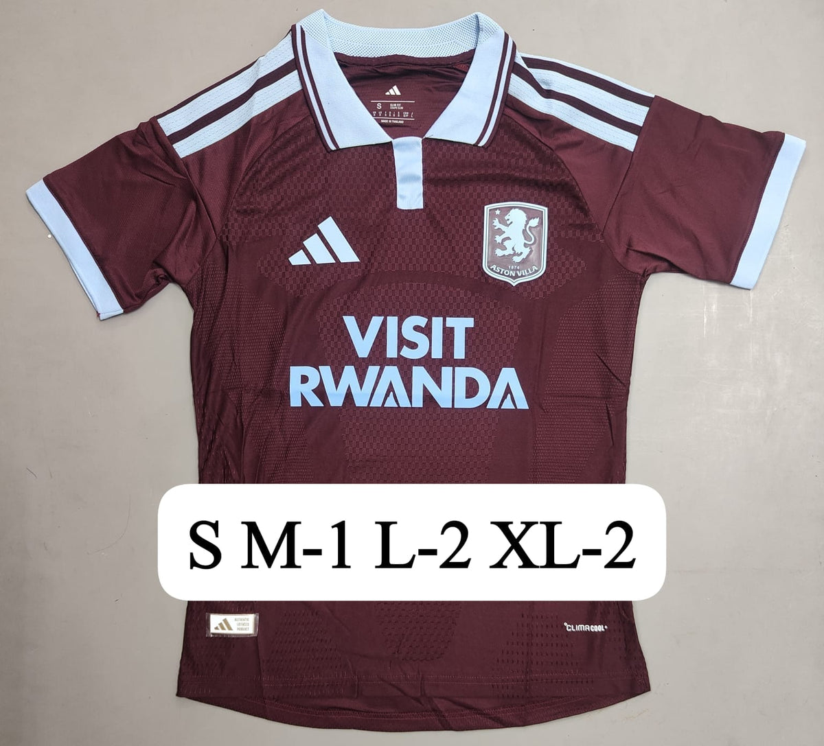 ASTON VILLA 26/27 HOME PLAYER VERSION JERSEY