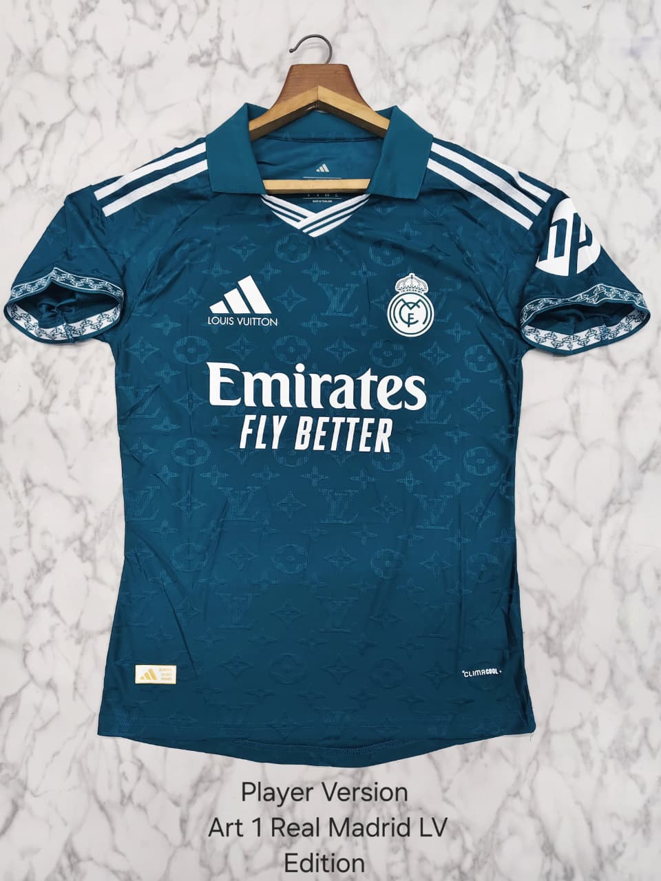 REAL MADRID x LV  SPECIAL EDITION PLAYER VERSION JERSEY