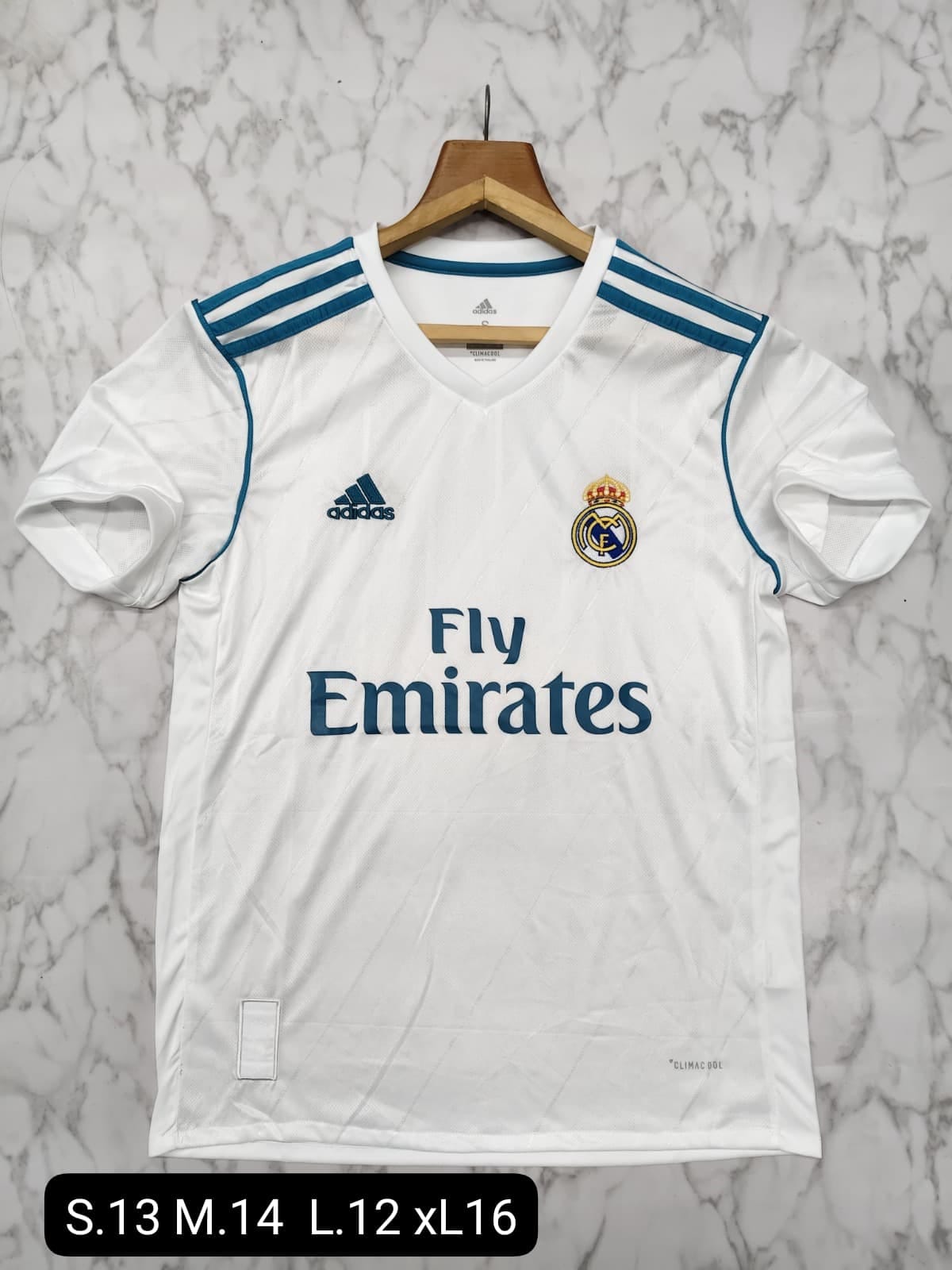 REAL MADRID 2018 RETRO MASTER VERSION JERSEY