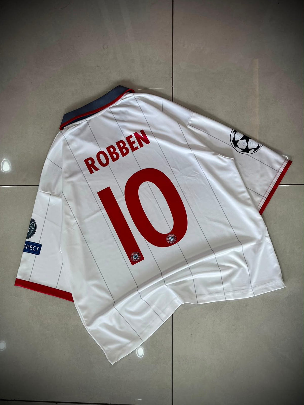 BAYERN MUNICH AWAY EMBROIDED JERSEY