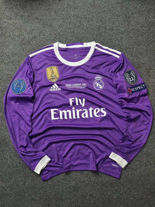 REAL MADRID 2017/18  UCL FINAL RETRO JERSEY
