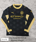 MAN CITY 26/27 AWAY PLAYER VERSION JERSEY FULL SLEEVES