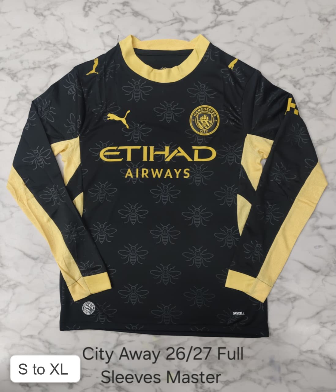 MAN CITY 26/27 AWAY PLAYER VERSION JERSEY FULL SLEEVES